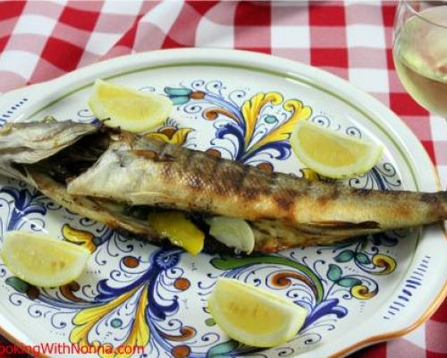 Grilled Branzino